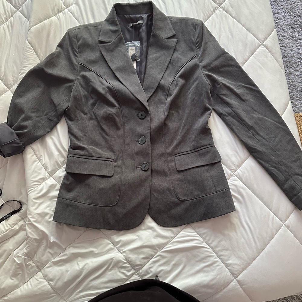 Apt. 9 stretch Gray Blazer size 10